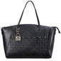 Caroline Vegan Leather Monogram Weekender Duffel Bag
