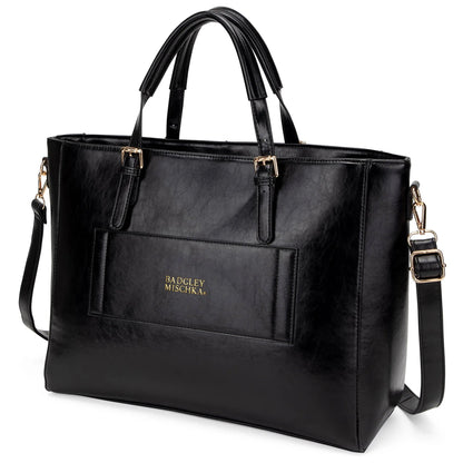 Julia Rustic Vegan Leather Weekender Duffel Bag