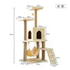 Customizable Luxury Multi-Layer Plush Nest Net Cat Climbing Rack Modern Style Universal Large Cat Tree