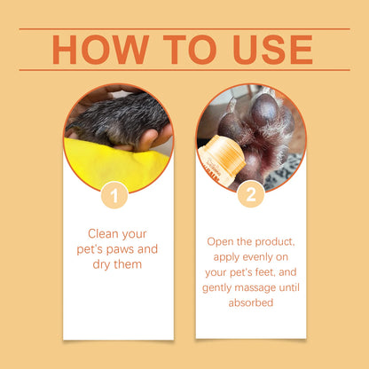 Pet Claw Care Stick Pet Foot Moisturizing Care Anti Drying Crack Softening Foot Care Cream