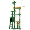 Customizable Luxury Multi-Layer Plush Nest Net Cat Climbing Rack Modern Style Universal Large Cat Tree