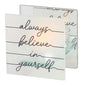 TD Tealight Glass Candle Holders Lanterns & Jars Always Believing in Yourself