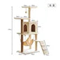 Customizable Luxury Multi-Layer Plush Nest Net Cat Climbing Rack Modern Style Universal Large Cat Tree