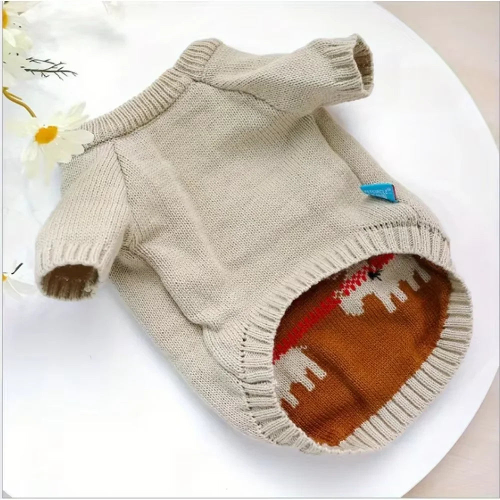New Arrival Autumn and Winter Pet Clothes Wholesale Christmas Dog Pullover Warm Sweater for Pets