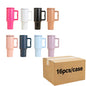 Us in Stock 40 OZ Colorful Rainbow Plated Double Wall Home Use Usa 40 OZ Tumblers for Home Office Outdoor Daily Use