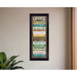 HMS Office Rules Wall Art 6 Black Framed Prints