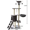 High Quality Large Cat Tree House Tower Modern Style Plush Climbing Frame Wood Scratcher Components Hot Sale Manufacturer Supply