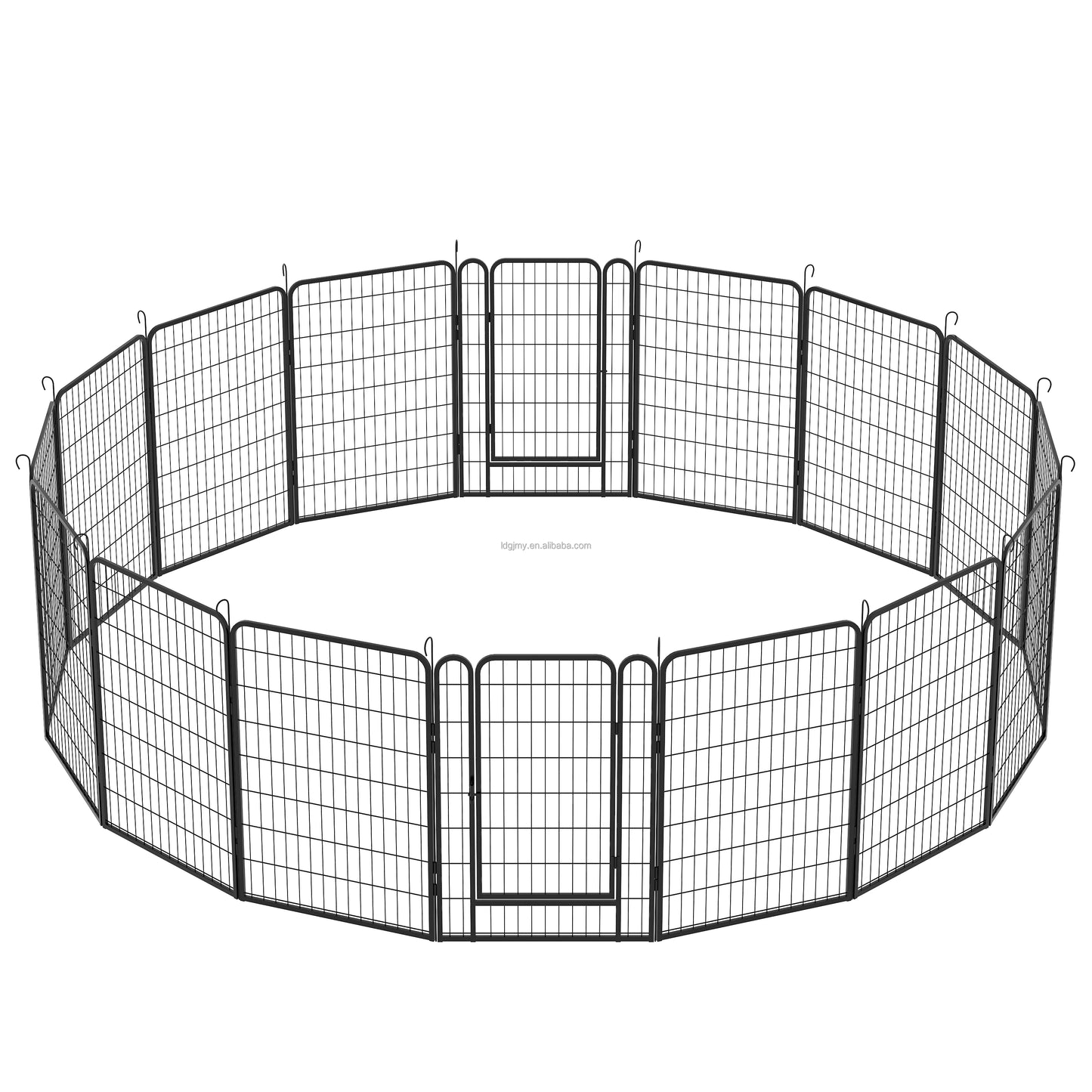 Hot-selling Metal Pet Fence Safe Outdoor Portable Foldable for Dogs Cats Rabbits Chickens All Sizes Backyard Travel Camping