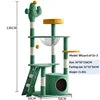Customizable Luxury Multi-Layer Plush Nest Net Cat Climbing Rack Modern Style Universal Large Cat Tree
