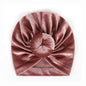 Modern Trend Stylish Baby Hat for Girls Big Bow Turban Baby Cap Accessories In Great Design