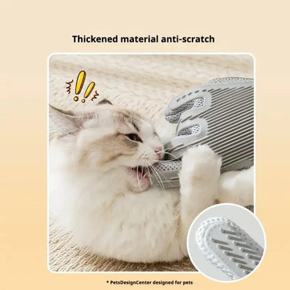 Customizable 2-in-1 Pet Grooming Glove High Efficiency Cat and Dog Hair Removal Massage Brush Dual Side Cleaning Made in China