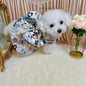 Handmade Custom Double-Layer Spring & Autumn Princess Dress for Dogs & Cats Pet Clothes Made in China
