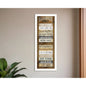HMS Farmhouse Rules 2 White Framed Wall Art Print