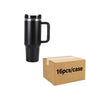 Us in Stock 40 OZ Colorful Rainbow Plated Double Wall Home Use Usa 40 OZ Tumblers for Home Office Outdoor Daily Use