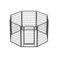Hot-selling Metal Pet Fence Safe Outdoor Portable Foldable for Dogs Cats Rabbits Chickens All Sizes Backyard Travel Camping
