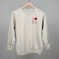 XOXO Heart (Left Chest)