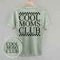 Cool Moms Club Checkered (Back Print)