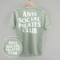Anti Social Pilates Club (White) (Back Print)
