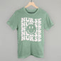 Retro Nurse Smiley (Repeated)