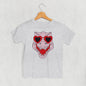Dino Heart Glasses (Pink) (Kids)