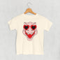 Dino Heart Glasses (Pink) (Kids)