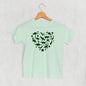 Clovers + Dinosaurs Heart (Kids)