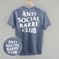 Anti Social Barre Club (White) (Back Print)