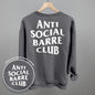 Anti Social Barre Club (White) (Back Print)
