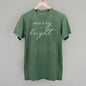 Merry And Bright White Script