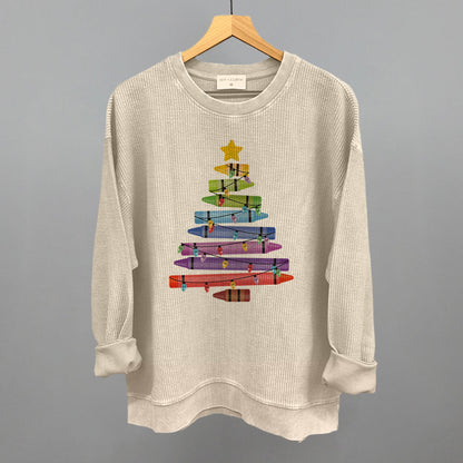 Crayon Christmas Tree