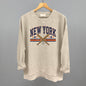New York Baseball (Blue/Orange)