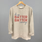 Hey Batter Batter Swing (Red + Navy)
