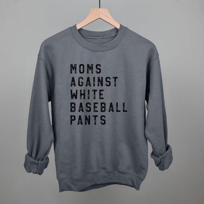 Moms Against White Baseball Pants