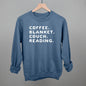 Coffee Blanket Couch Reading
