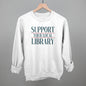 Support Your Local Library Serif