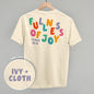 Fullness Of Joy Colorful (Back Print)