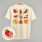 Fruit Grid Doodles (Back Print)
