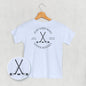Just A Kid Who Loves Hockey (Kids Back Print)