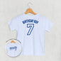 Birthday Boy Varsity #7 (Kids Back Print)