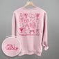 Galentine's Pink Doodles (Back Print)