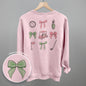Pink & Green Golf Doodles (Back Print)