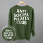 Anti Social Pilates Club (White) (Back Print)