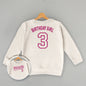 Birthday Girl Varsity #3 (Kids Back Print)