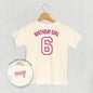 Birthday Girl Varsity #6 (Kids Back Print)