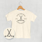 Just A Kid Who Loves Hockey (Kids Back Print)