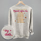 Say Your Affirmations (Back Print)