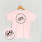 Just A Kid Who Loves Monster Trucks (Kids Back Print)