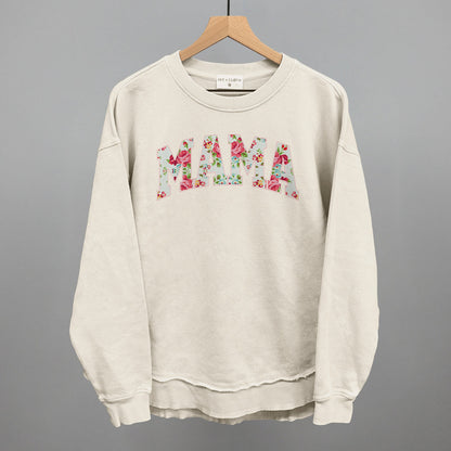 Mama (Block Letter Floral)