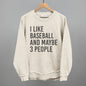 I Like Baseball and Maybe 3 People