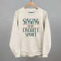 Singing Is My Favorite Sport